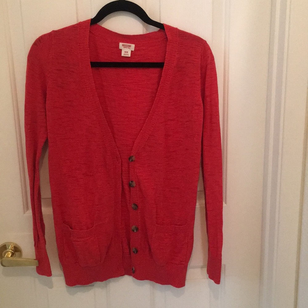 Coral Cardigan